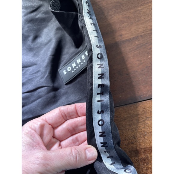 Sonneti London Black Swim Trunks Shorts Men's Size M Drawstring - Picture 5 of 8